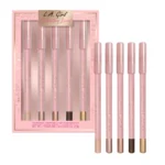ENCHANTING LINERS - 5 PC METALLIC & MATTE EYELINER SET