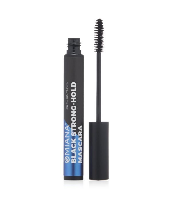 Black Strong-Hold Mascara - No Titanium Dioxide, Mica